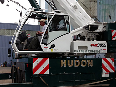 N. C. Hudon Inc., crane and rigging services in Greater New Bedford, MA