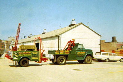 N. C. Hudon - professional crane and rigging service, Greater New Bedford, MA