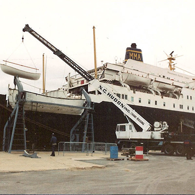 N. C. Hudon - professional crane and rigging service, Greater New Bedford, MA
