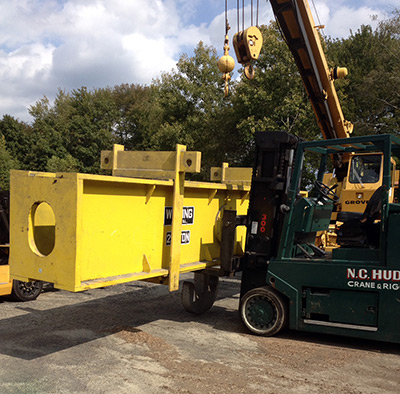 N. C. Hudon - professional crane and rigging service, Greater New Bedford, MA