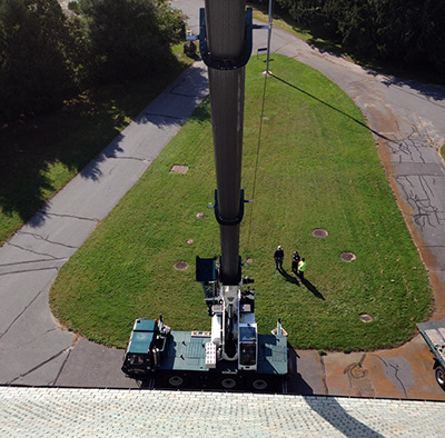N. C. Hudon - professional crane and rigging service, Greater New Bedford, MA